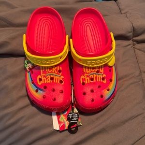 Crocs lucky charms NWT